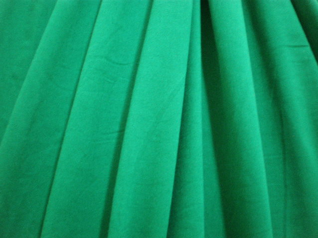 3.Kelly Green Cotton Spandex